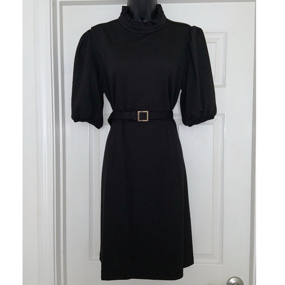 Nanette Lepore belted stretch crepe dress –– NWT - Picture 5 of 16